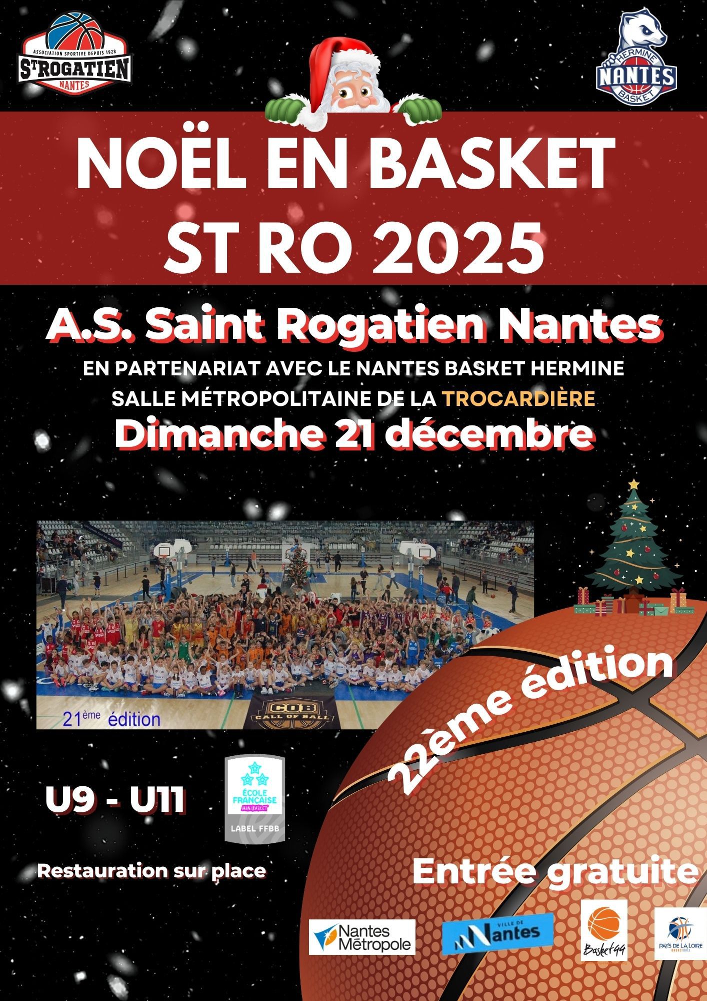 Affiche Tournoi Noël
